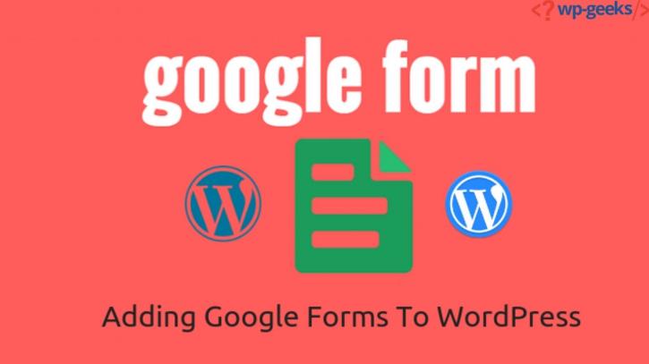 Image for A Simple Guide for Adding Google Forms to WordPress with ID of: 4517426