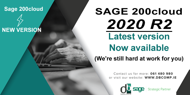 Image for Sage 200cloud 2020 R2 from DB Computer Solutions with ID of: 4518238
