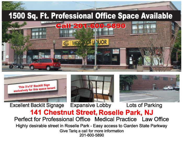 Image for Professional Office Space Available Roselle Park, NJ with ID of: 45184