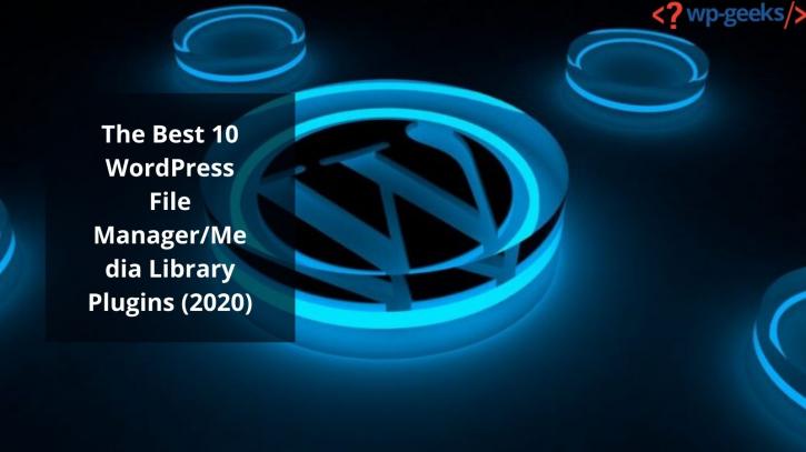 Image for The Best 10 WordPress File Manager/Media Library Plugins (2020) with ID of: 4523145