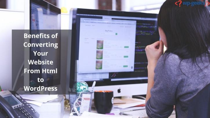 Image for Benefits of Converting Your Website From Html to WordPress with ID of: 4553192