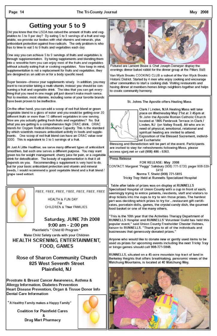 Image for Tricounty Journal May 2008 with ID of: 45597