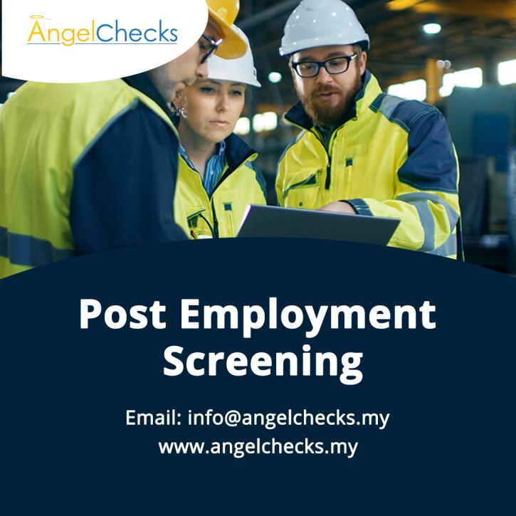 Image for Post Employment Screening with ID of: 4575801
