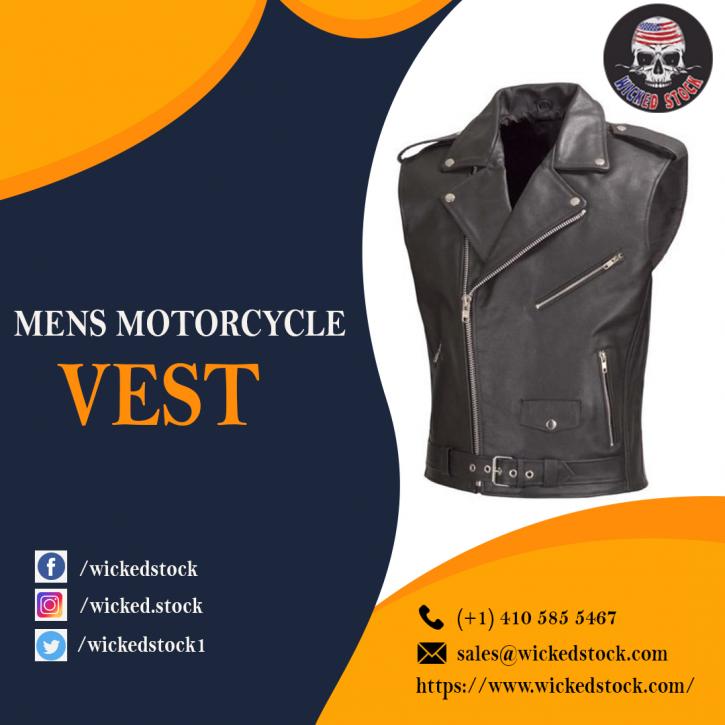 Image for Mens Motorcycle Vest with ID of: 4578164