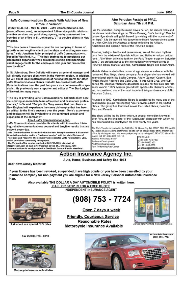 Image for TRICOUNTY JOURNAL JUNE 2008 with ID of: 46030