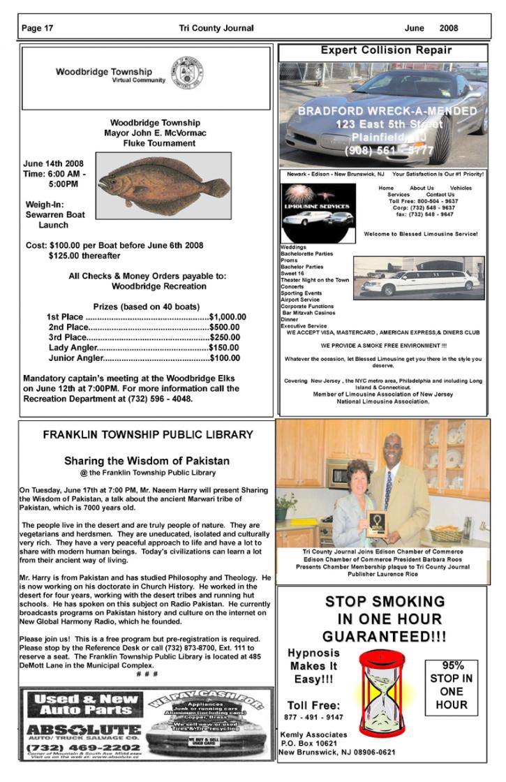 Image for TRICOUNTY JOURNAL JUNE 2008 with ID of: 46038