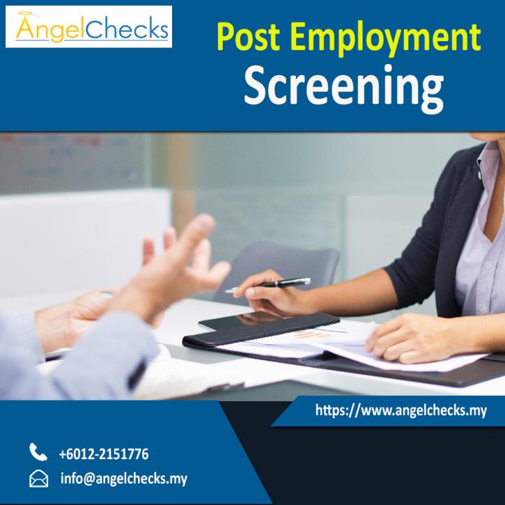 Image for Post Employment Screening with ID of: 4620466