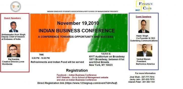 Image for INDIAN BUSINESS CONFERENCE with ID of: 467754