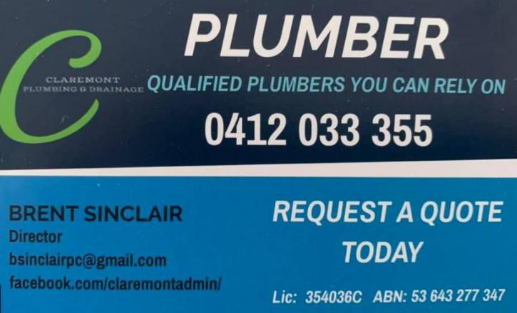 Image for Claremont Plumbing & Drainage with ID of: 4688473