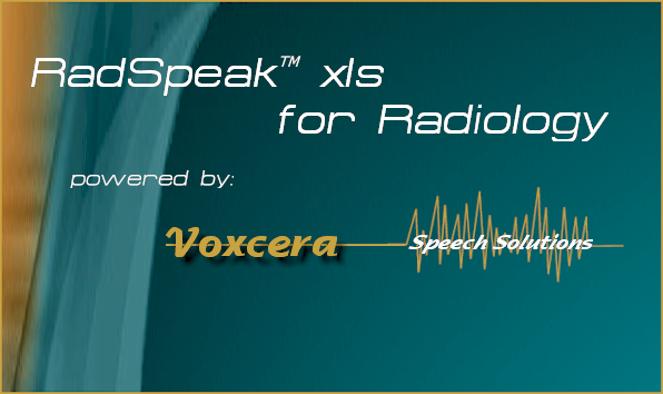 Image for Speech Enabled EMRs - RadSpeak, Designed to Work Specifically with Custom Templates with ID of: 476