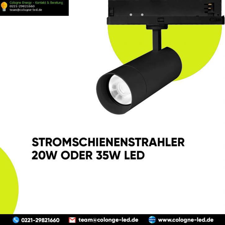 Image for Stromschienenstrahler 20W oder 35W LED with ID of: 4786112