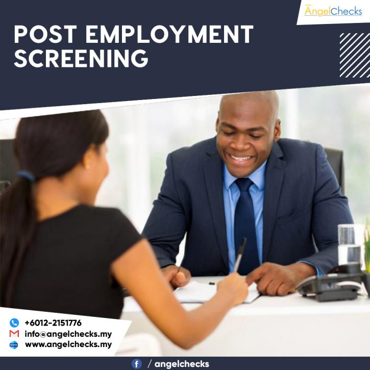 Image for Post Employment Screening with ID of: 4791367