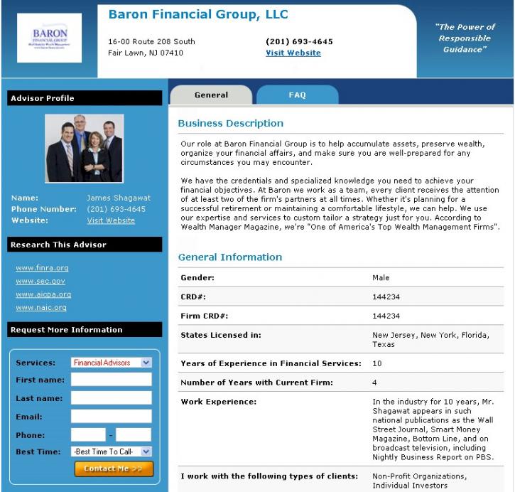 Image for Baron Financial Group with ID of: 480093