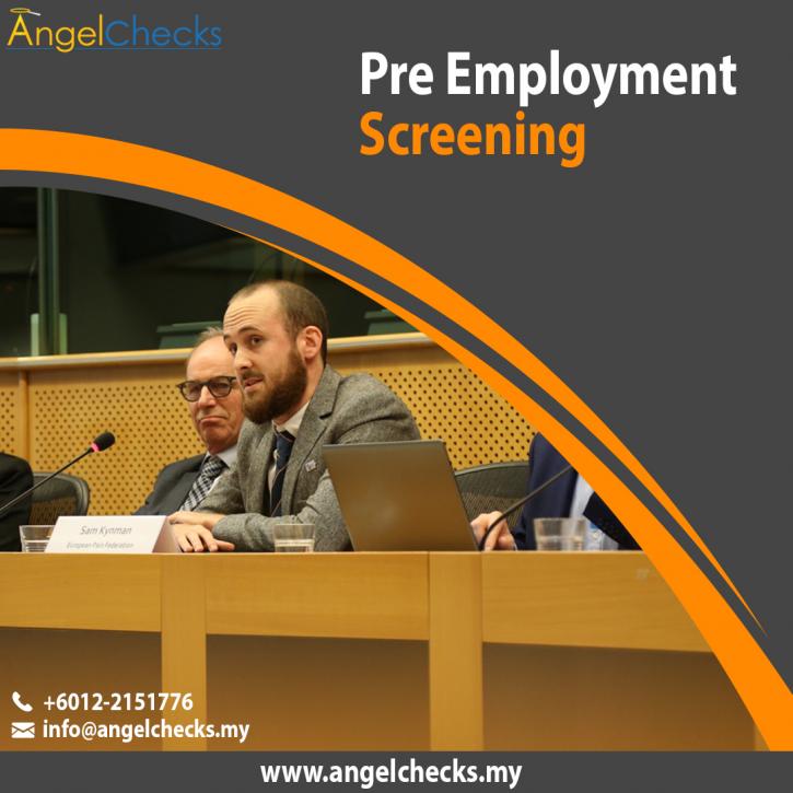 Image for Pre Employment Screening with ID of: 4802821