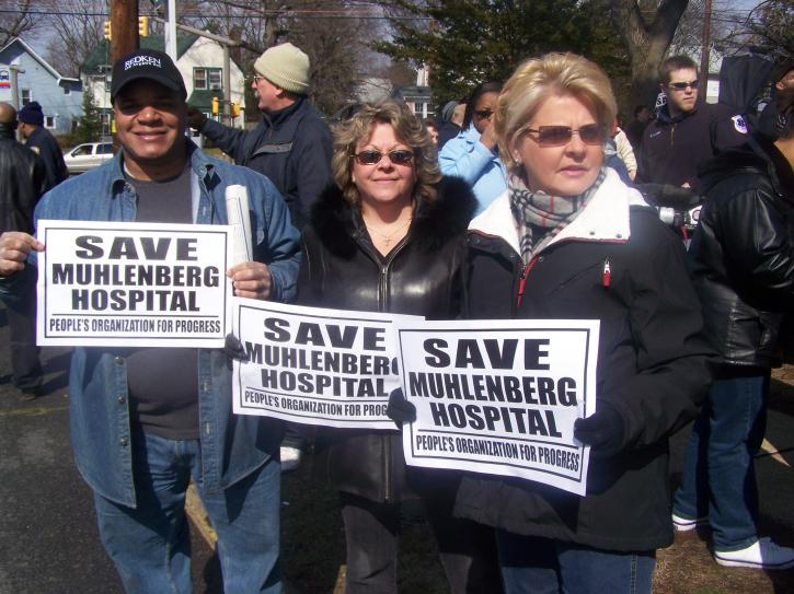 Image for Muhlenberg Hospital Workers Rally with ID of: 4832