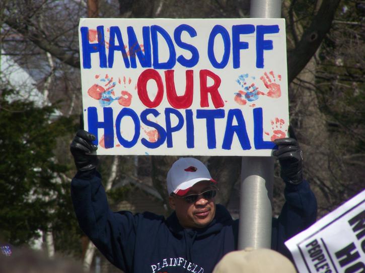 Image for Muhlenberg Hospital Workers Rally with ID of: 4835