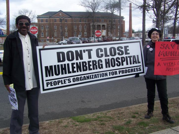 Image for Muhlenberg Hospital Workers Rally with ID of: 4839