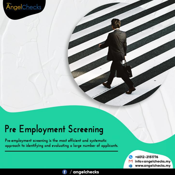 Image for Pre Employment Screening with ID of: 4885122