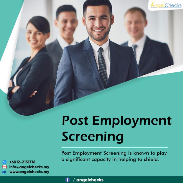 Image for Post Employment Screening with ID of: 4895582