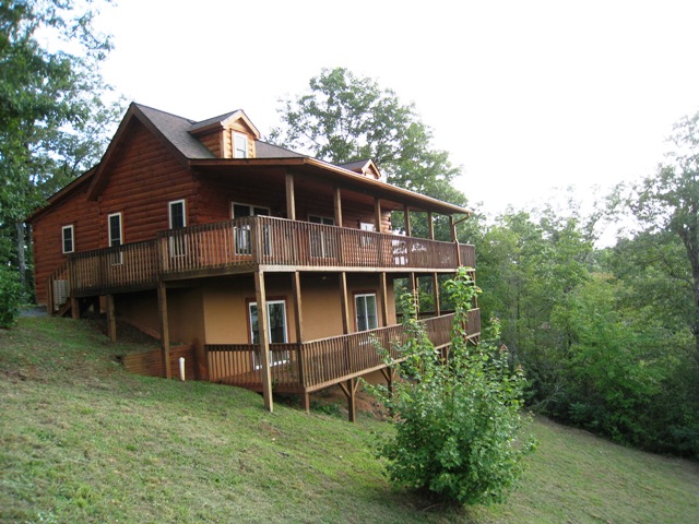 Image for Home For Sale - Real Log Home at 240 Knob Hill Road Murphy NC 28906 with ID of: 490832