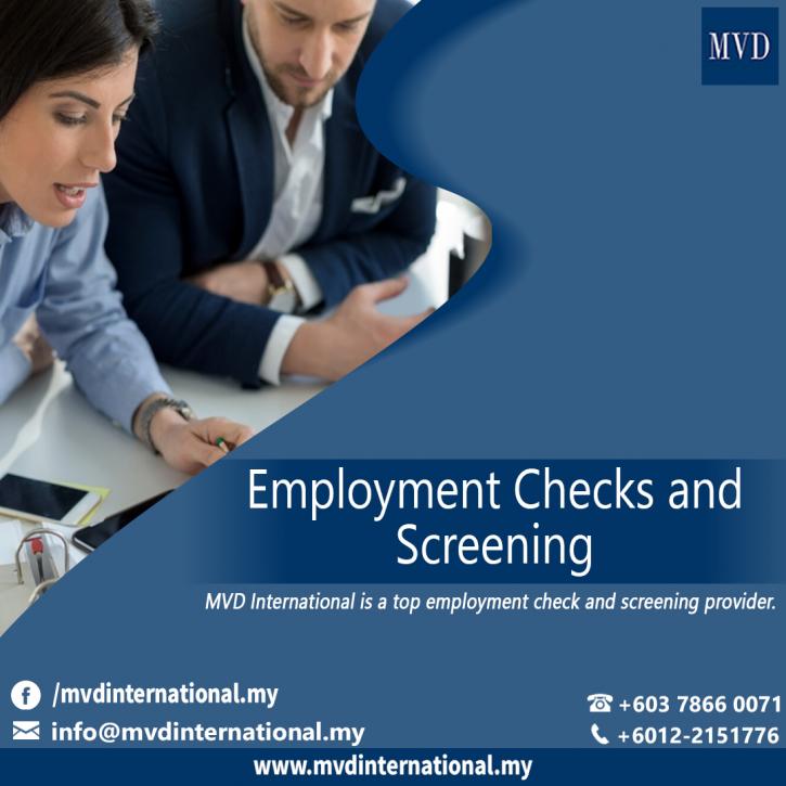 Image for Employment Checks and Screening with ID of: 4954446