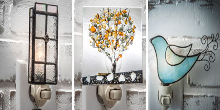 Image for Benefits of Having Fused Glass Night Lights with ID of: 4954620