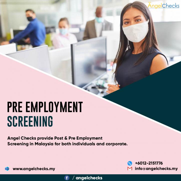 Image for Pre Employment Screening with ID of: 4994056