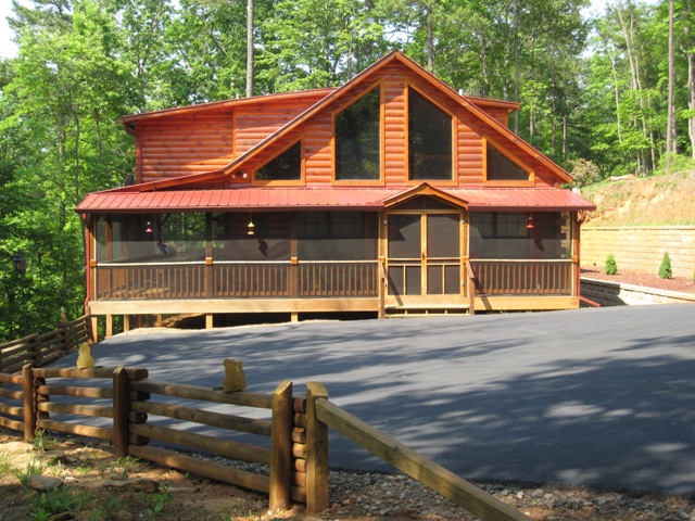 Image for Custom Log Home for Sale  237 Lightning Bug Lane  Murphy NC with ID of: 500481