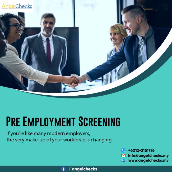 Image for Pre Employment Screening with ID of: 5011804