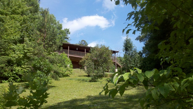 Image for 76 Harts Way   Rustic Log Home for Sale   Murphy NC with ID of: 504693