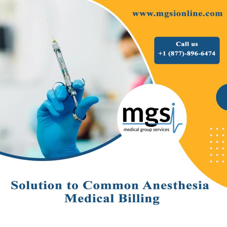 Image for Solution to Common Anesthesia Medical Billing with ID of: 5096346