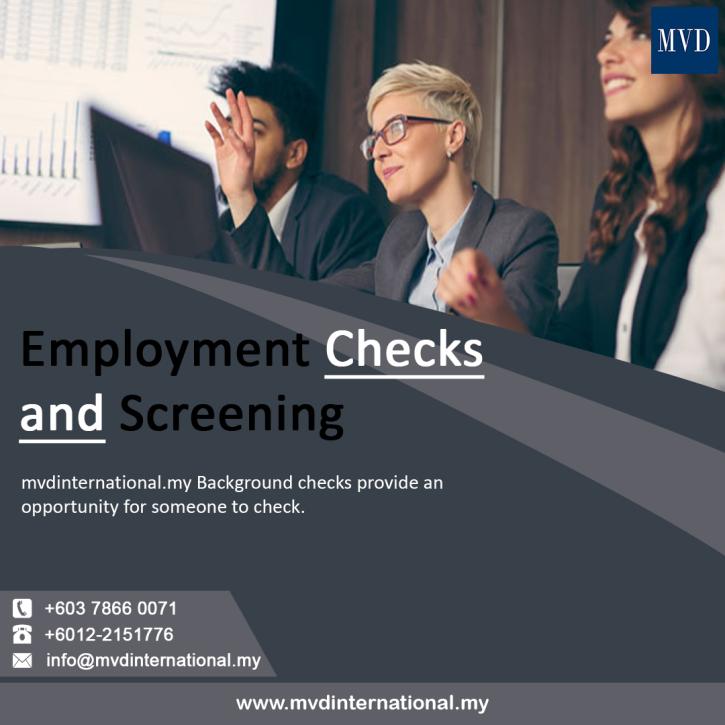 Image for Employment Checks and Screening with ID of: 5104967