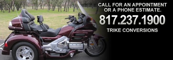 Image for Bikes 2 Trikes - Redesign Bikes 2 Trikes Your Way! - Trike Motorcycles, Custom Motorcycles & Bikes, Bike Conversion, Factory Paint, Custom Paint & Seats - 76135 with ID of: 511420