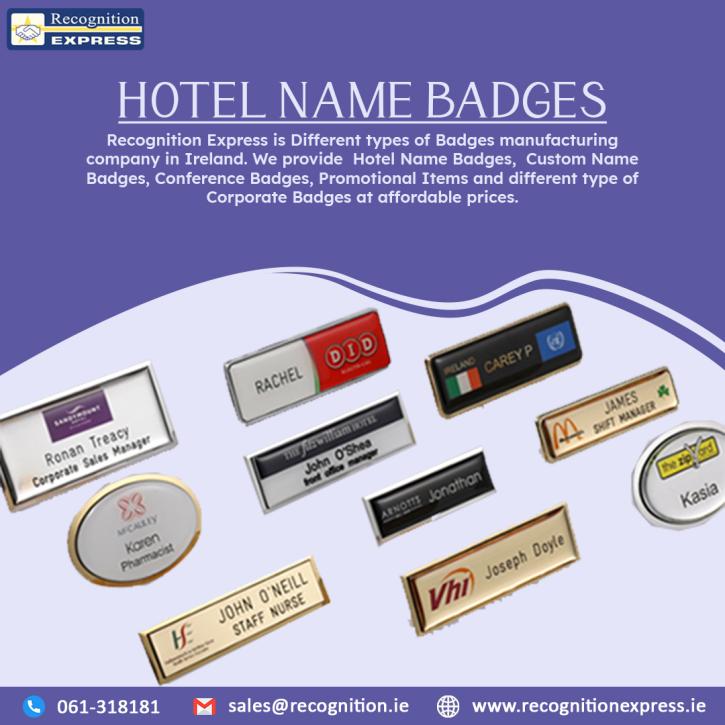 Image for Hotel Name Badges with ID of: 5116773