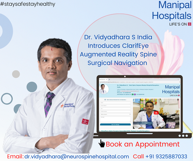 Image for Dr. Vidyadhara S India Offers Progressive Spinal Solution with ID of: 5152015