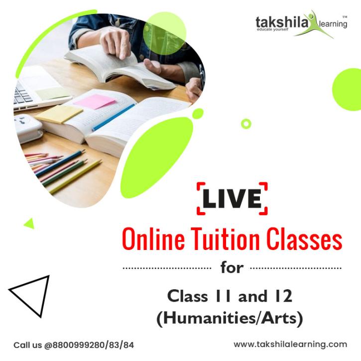 Image for LIVE / ONLINE TUITION CLASSES FOR CLASS 11 & 12 (HUMANITIES ARTS) with ID of: 5215028