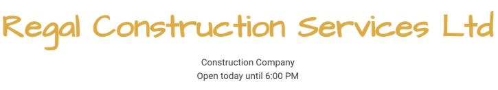 Image for Regal Construction Services Ltd with ID of: 5237645