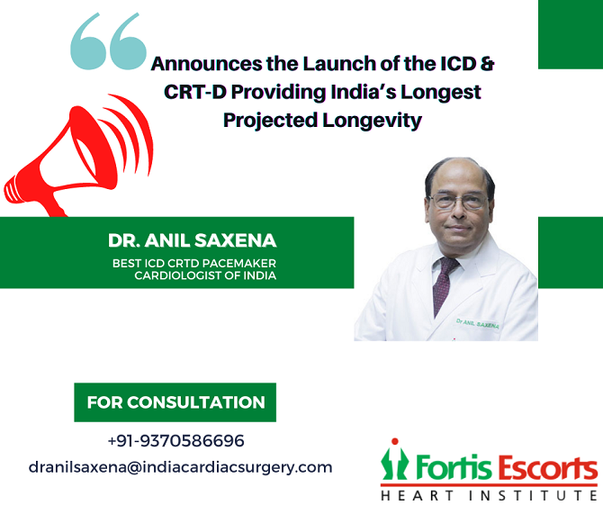 Image for Best ICD CRTD pacemaker cardiologist India with ID of: 5259406