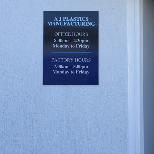 Image for A.J. Plastics Manufacturing with ID of: 5588582