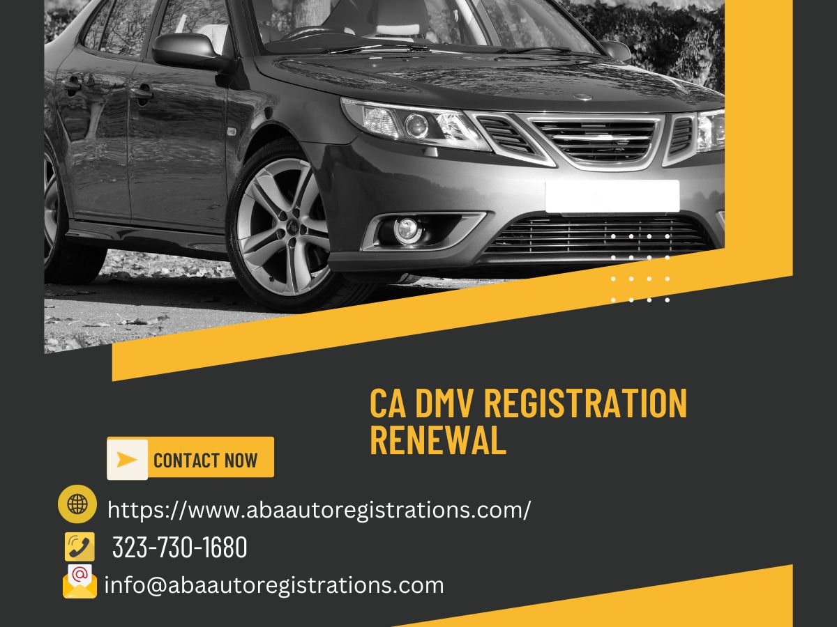 Image for CA DMV Registration Renewal with ID of: 5835038