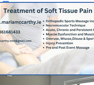 Image for Maria McCarthy Neuromuscular Therapist with ID of: 5843509