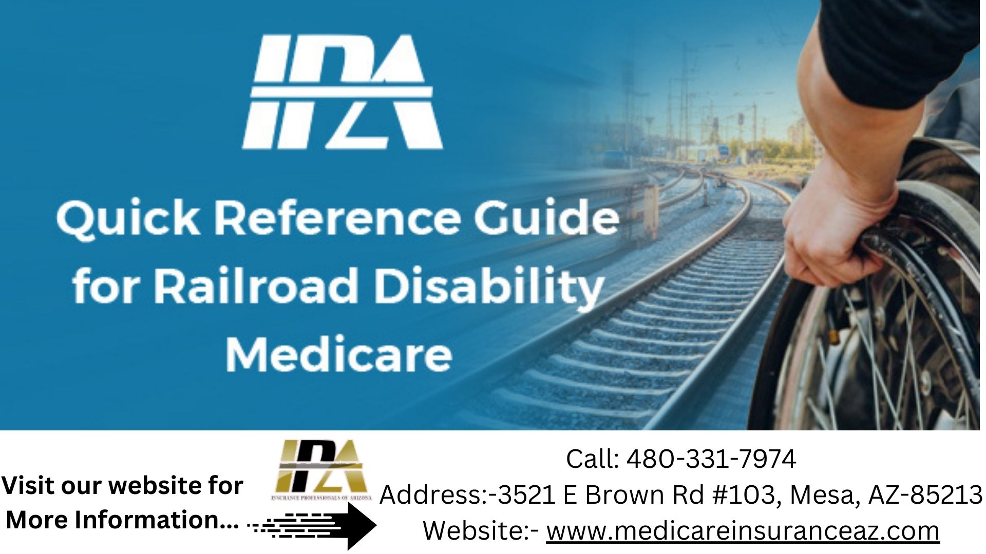 Image for Quick Reference  Guide for Railroad Disability Medicare | Medicare Insurance Arizona with ID of: 5883297