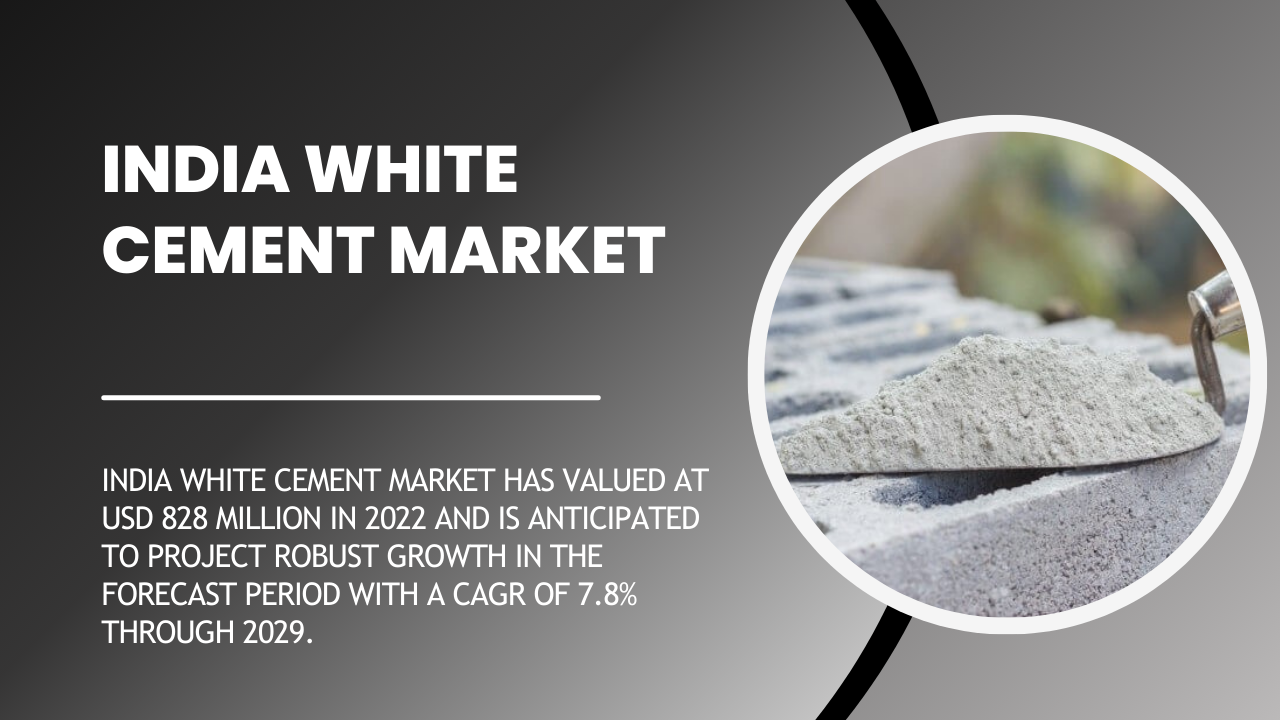Image for India White Cement Market: Size, Share and Competitive Landscape Research by 2029 - TechSci Research with ID of: 5973662
