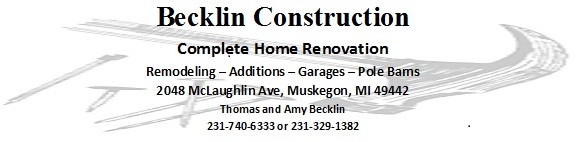 Image for Becklin Construction - Remodeling, Additions, New Construction with ID of: 602780