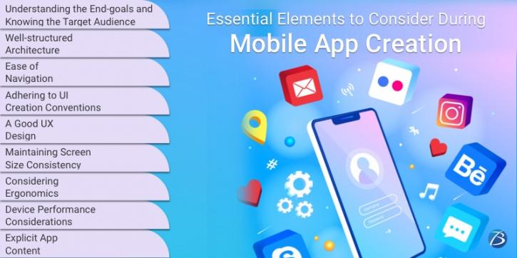 Image for Essential Elements to Consider During Mobile App Creation with ID of: 4686024