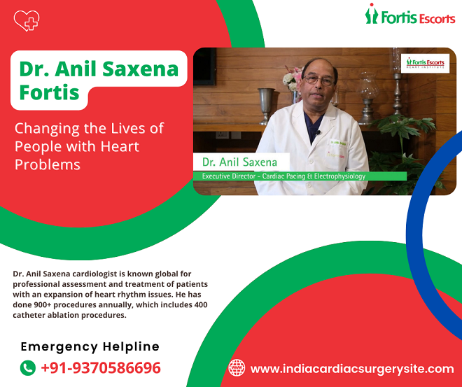 Image for Dr. Anil Saxena cardiologist with ID of: 6071401