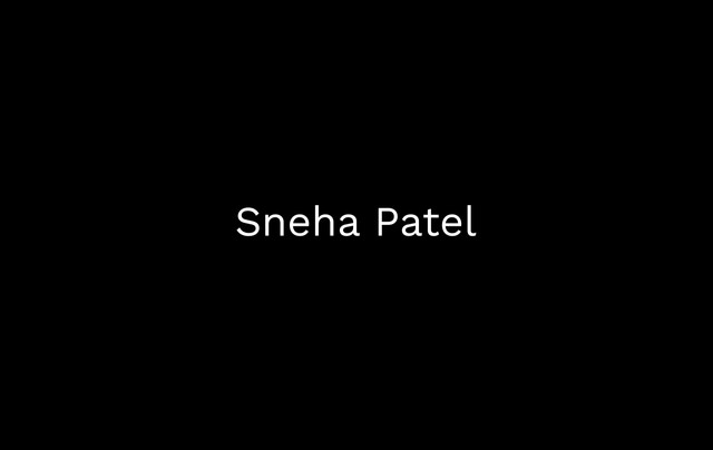 Image for Sneha Patel with ID of: 6084483