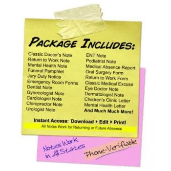 Image for Best Fake Doctors Notes with ID of: 4909475