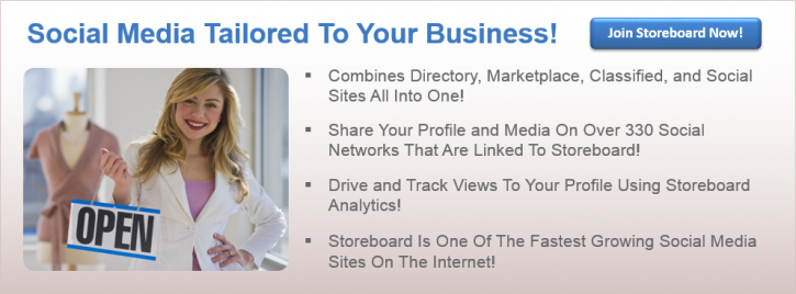 Image for Create A Buzz For Your Business NOW on Storeboard.com! Storeboard Combines LinkedIn, Craigslist and Amazon! Great for Small Businesses! with ID of: 617399