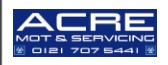 Image for Acre MOT and Servicing Ltd with ID of: 6175356